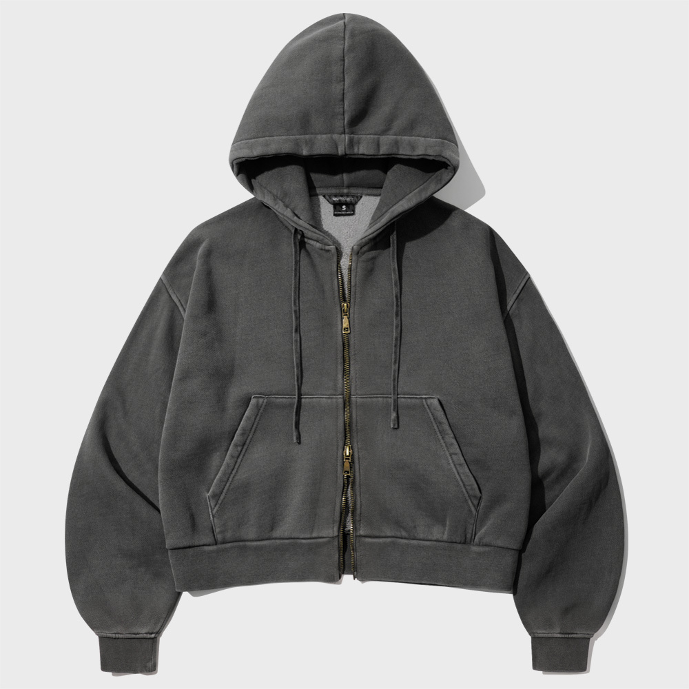 WV Project Cheek Pigment Hoodie Gray Charcoal MJHD7736