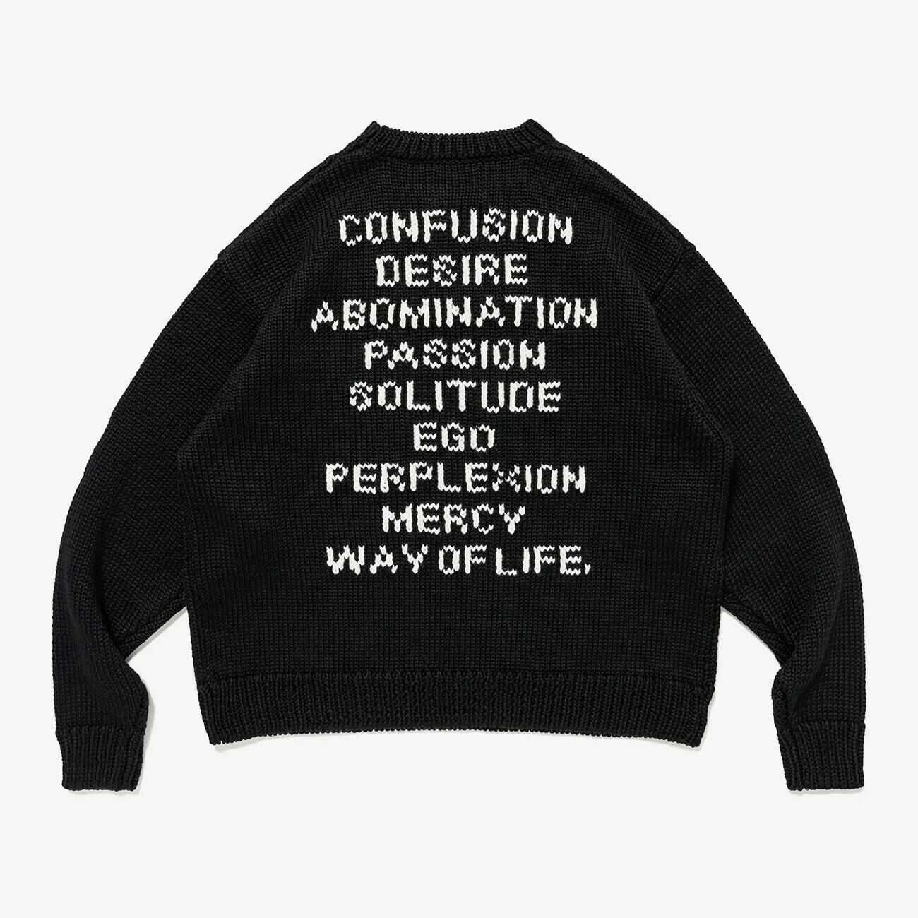 現貨| WTAPS INGREDIENT / SWEATER / POLY 242MADT-KNM05