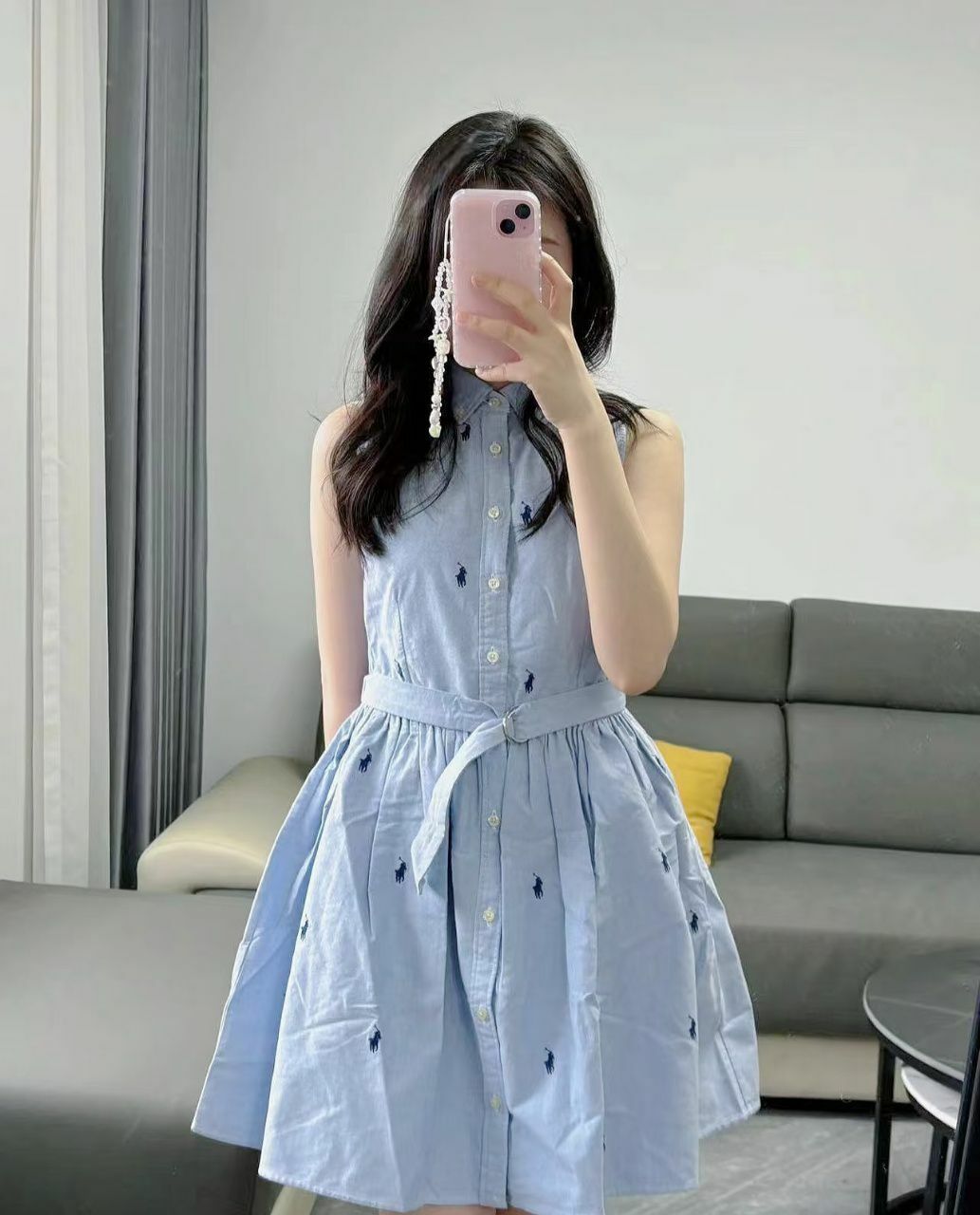 廠單 RL Polo高定款少女連衣裙