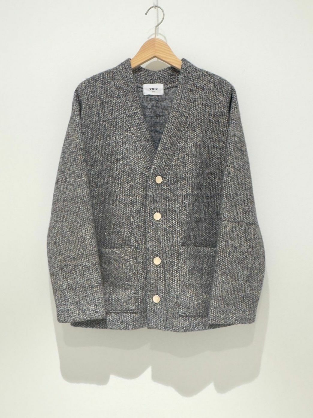 混色開胸外套 VOID-078JK