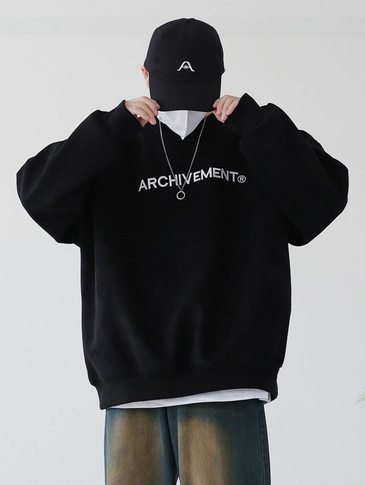 英文字猄面衛衣 MEMENTO-032T