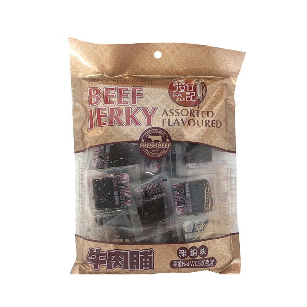 發仔記雜味牛肉脯 300g/包