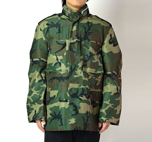 ON SALE: JUNYA WATANABE MAN eYe PRINTED LAMINATE JACKET - GREEN PRE ORDER ITEM (預訂中)