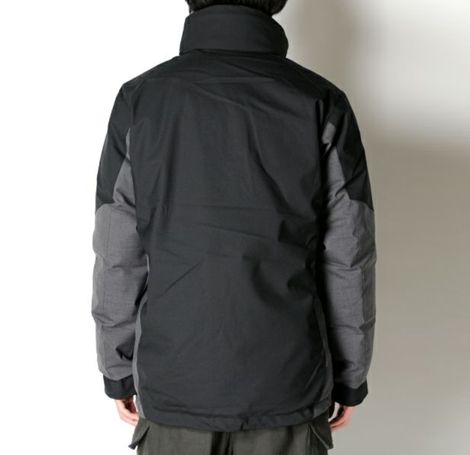 JUNYA WATANABE MAN eYe × KARRIMOR WOOL ESTER TROLAMINATE JACKET - BLACK x GREY PRE ORDER ITEM (預訂中)