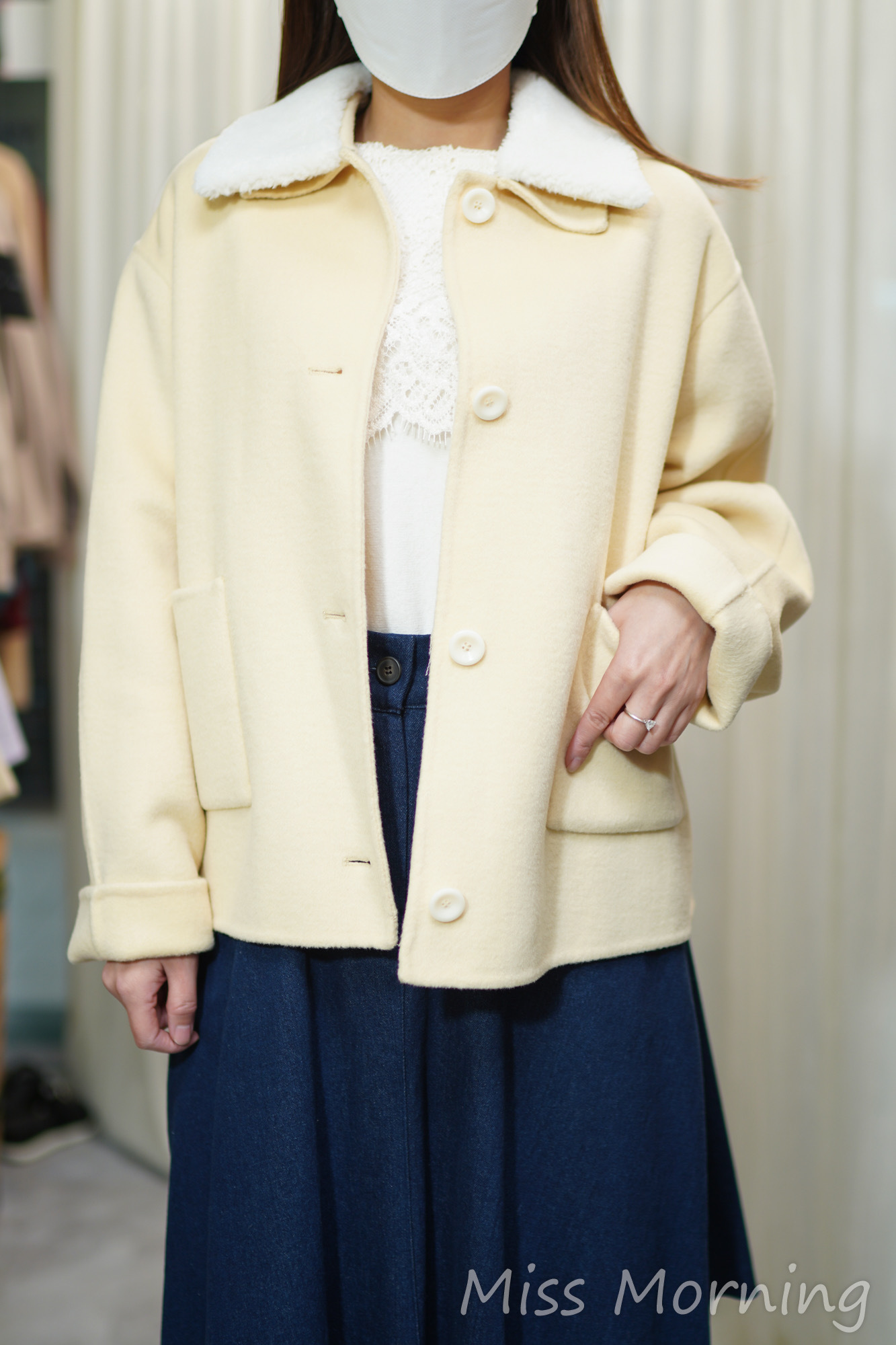 Handmade成羊毛外套(14395)