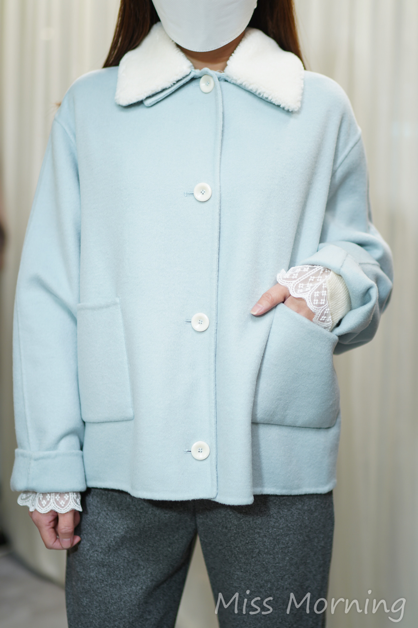 Handmade成羊毛外套(14395)