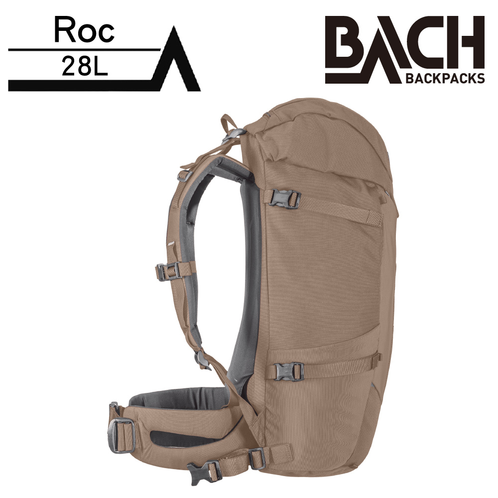 【BACH】Roc 28 登山健行背包 -[紅、麥田棕、深海藍] / BH276725