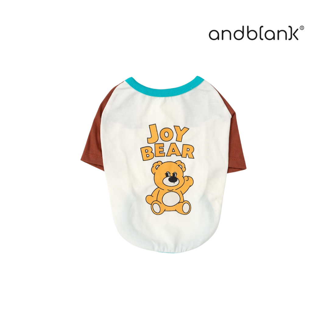 andblank 歡樂熊撞色TEE