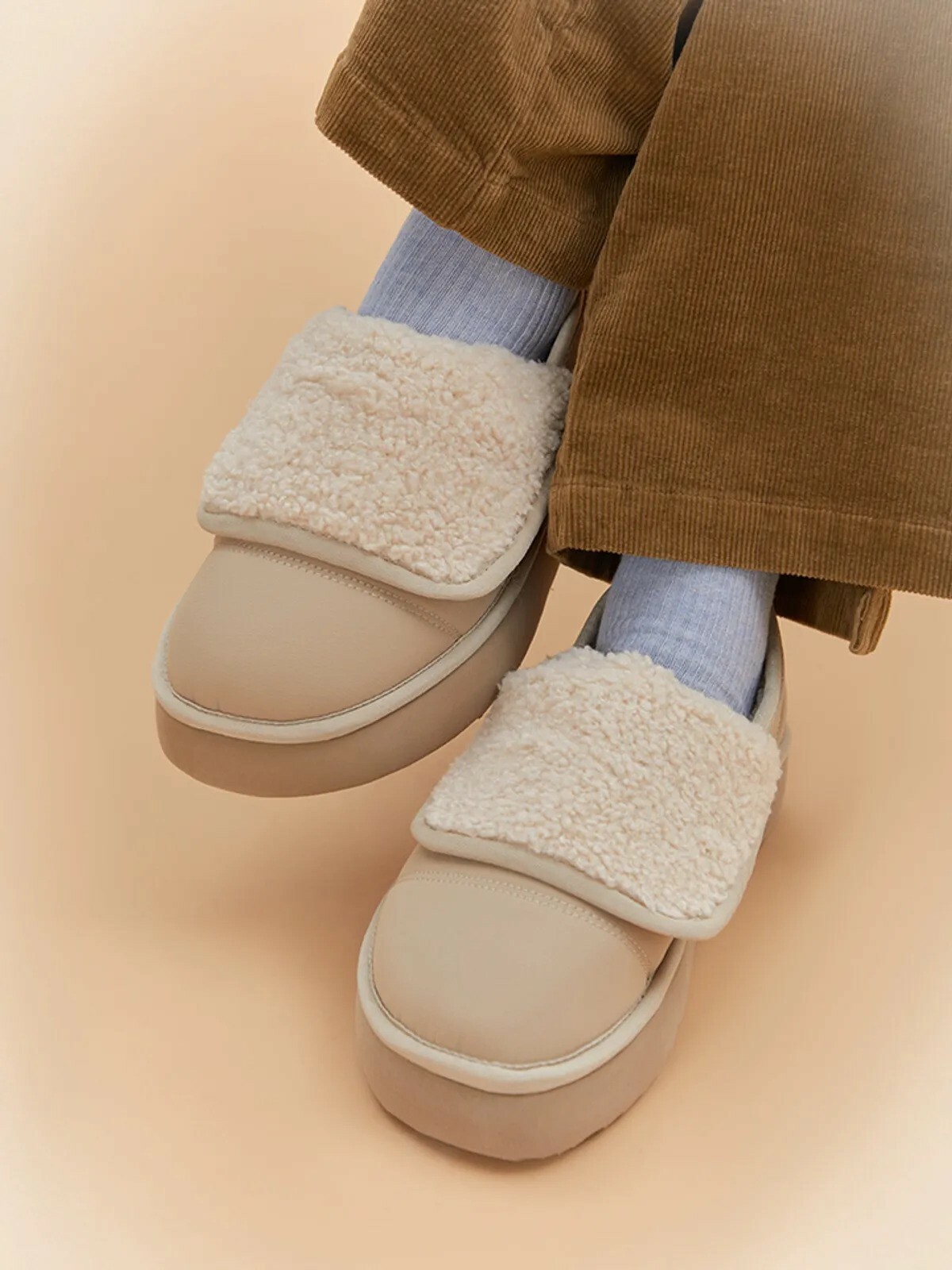 SHOOPEN - SHEARING PADDING SLIP-ON (4 COLORS)