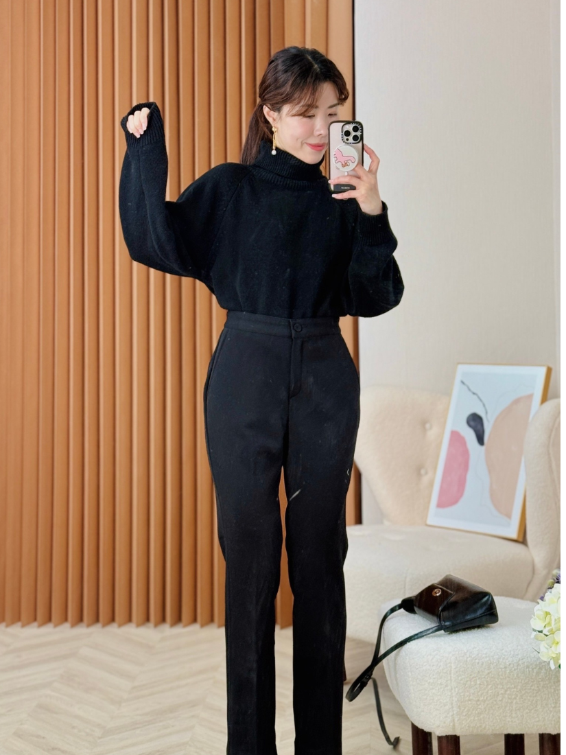 [現貨] Paula 羊毛素色針織毛衣 [ 3色 / Free ]