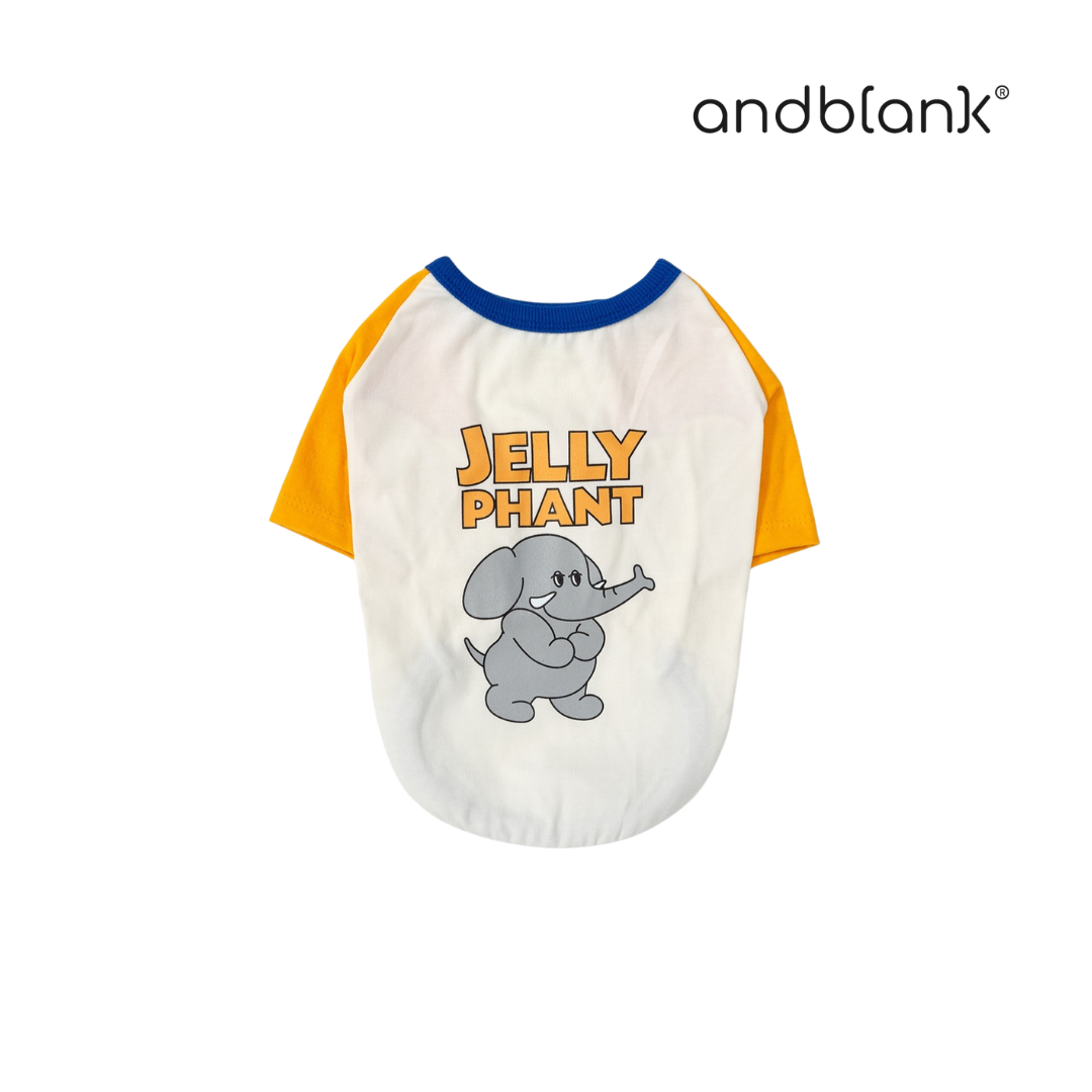 andblank 大象撞色TEE