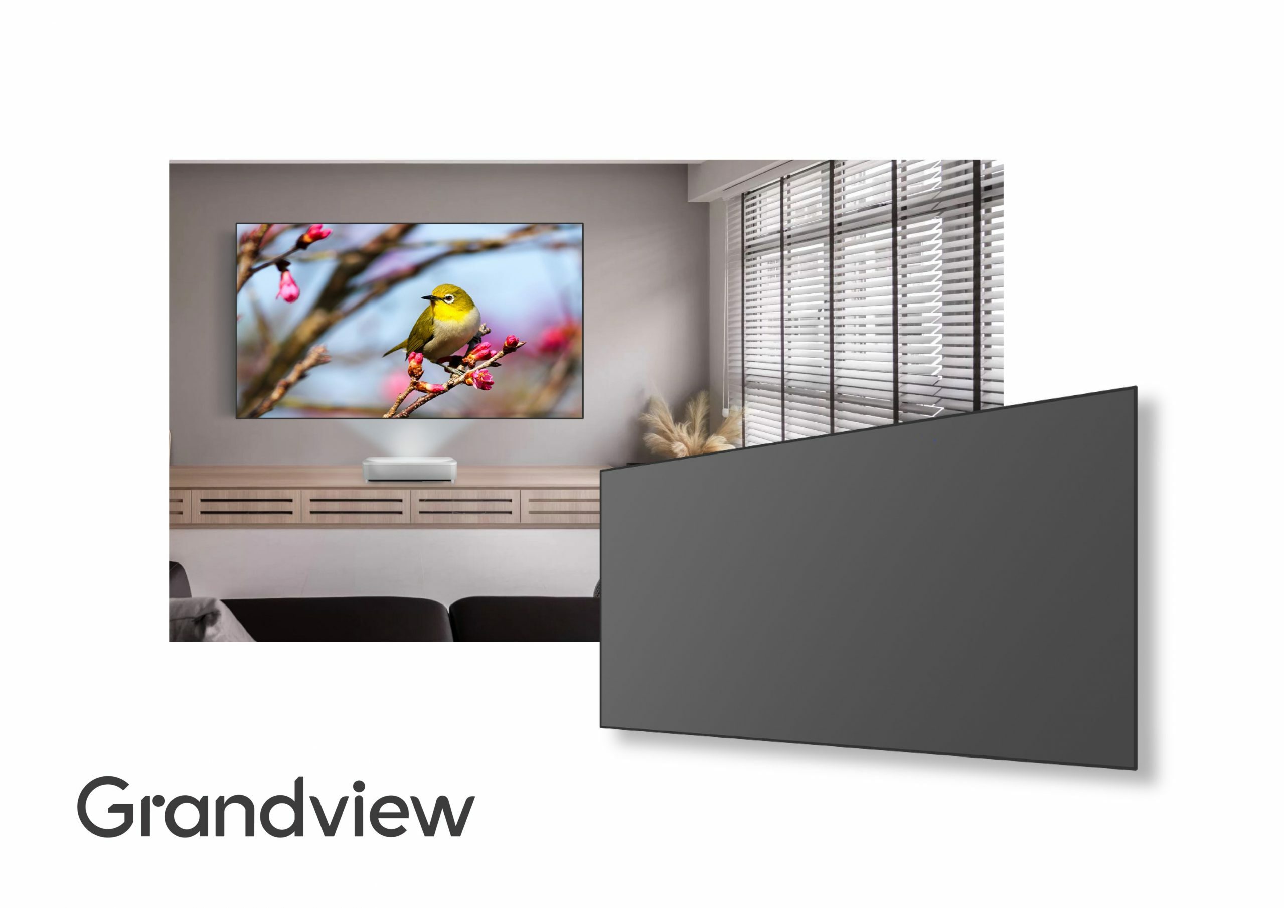 Grandview ALR 菲涅爾幕 4K超短焦抗光幕 (100吋/110/118吋)