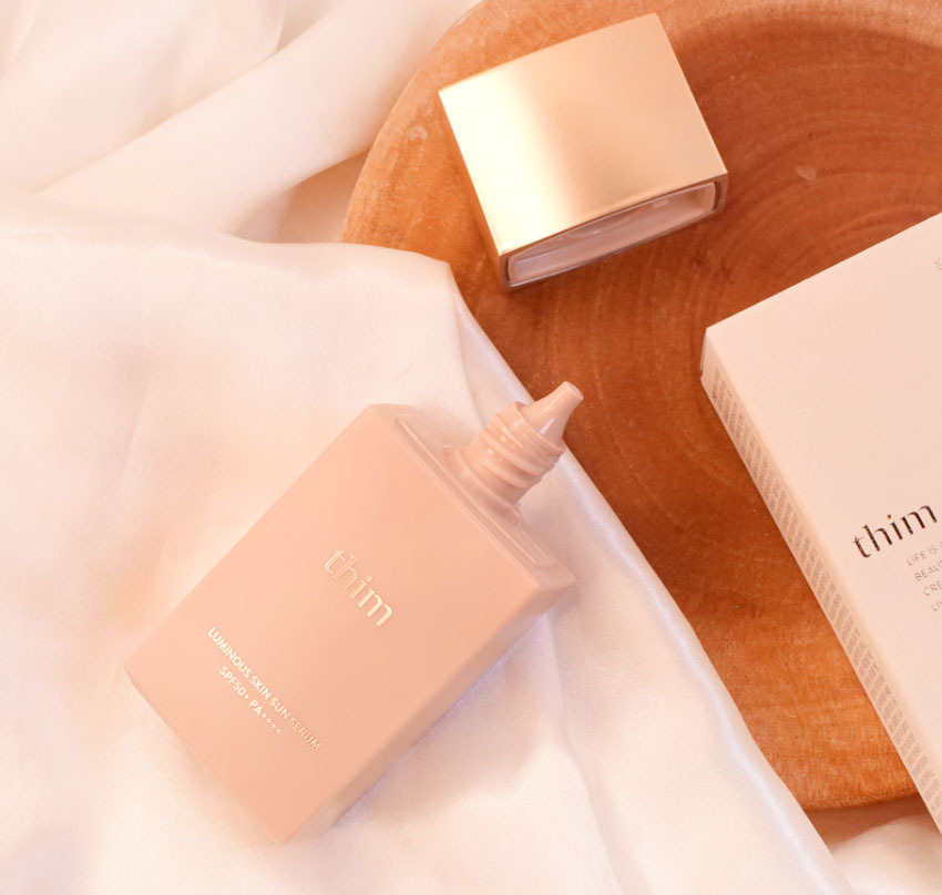 韓國代購 thim - Luminous skin sun serum 超水感輕盈妝前隔離防曬精華 50ml