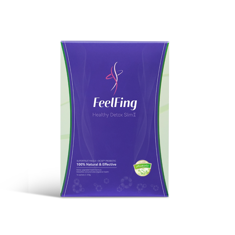 FeelFing  『2代』 天然排毒煥顏益生元纖體飲Ⅱ (14日裝)