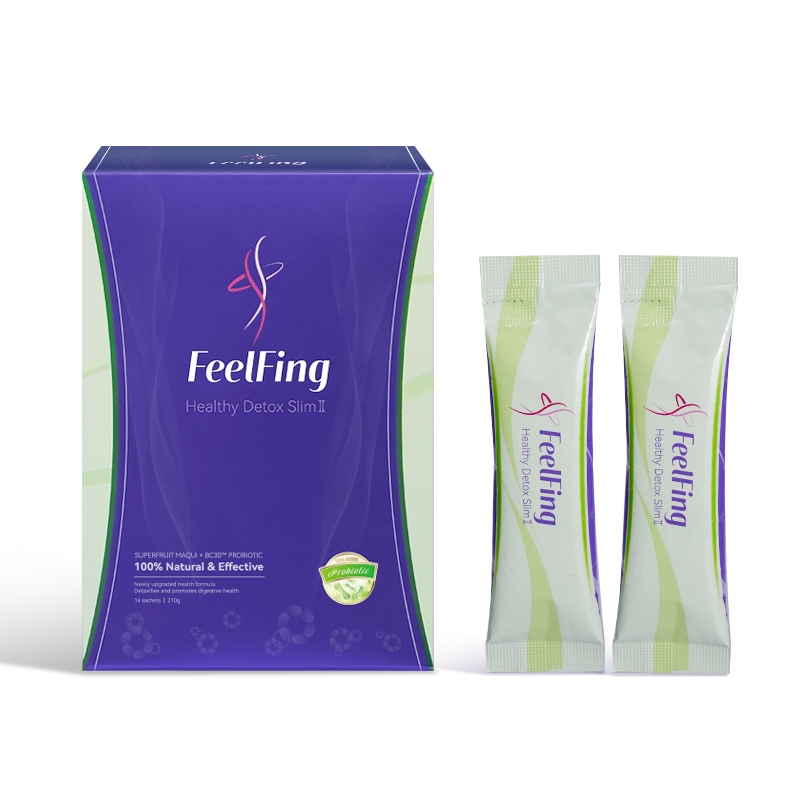 FeelFing  『2代』 天然排毒煥顏益生元纖體飲Ⅱ (14日裝)