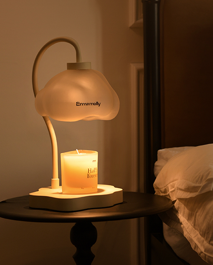 雲朵融蠟燈 (附香氛蠟燭)