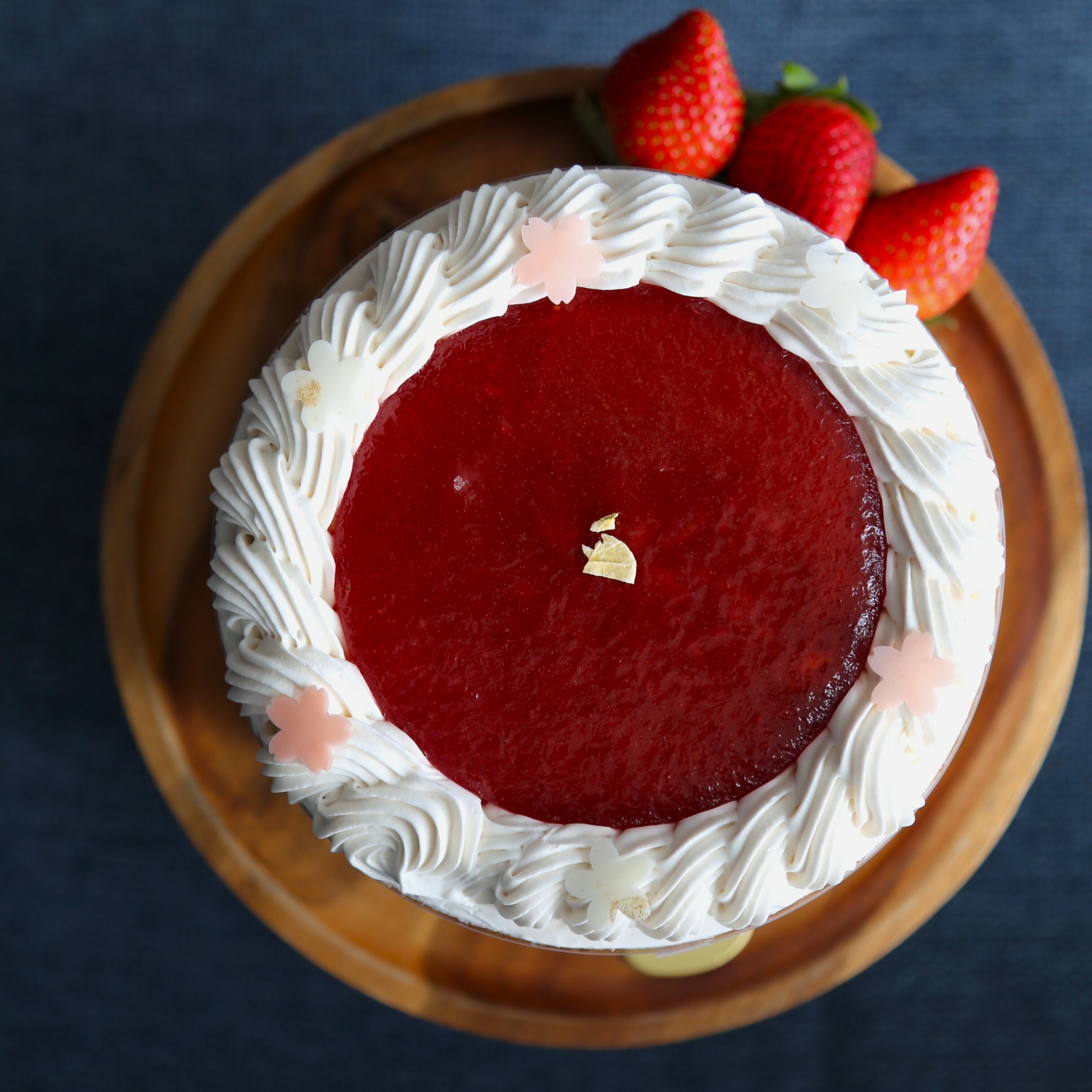 國民甜點｜草莓裸感蛋糕