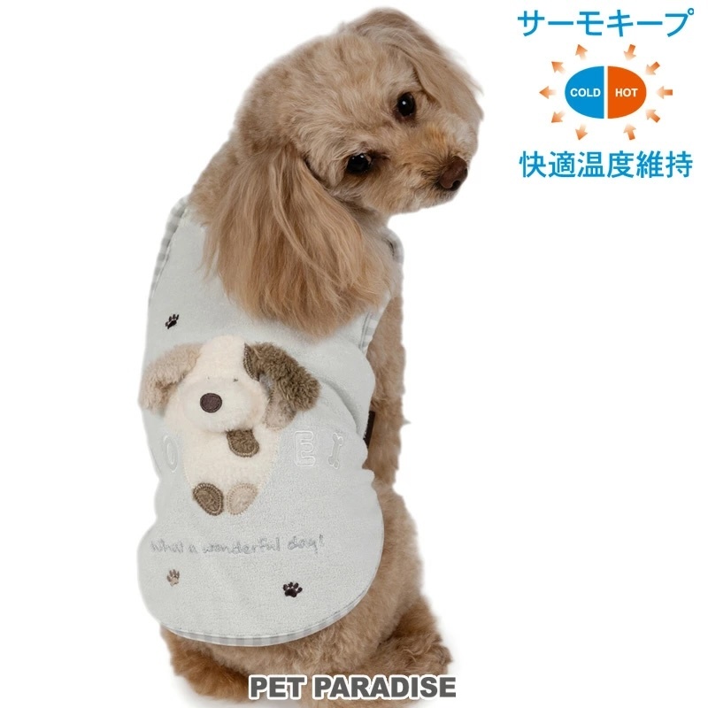 【Pet Paradise】Thermal Keep Vest - Dog Patch <918-29916>