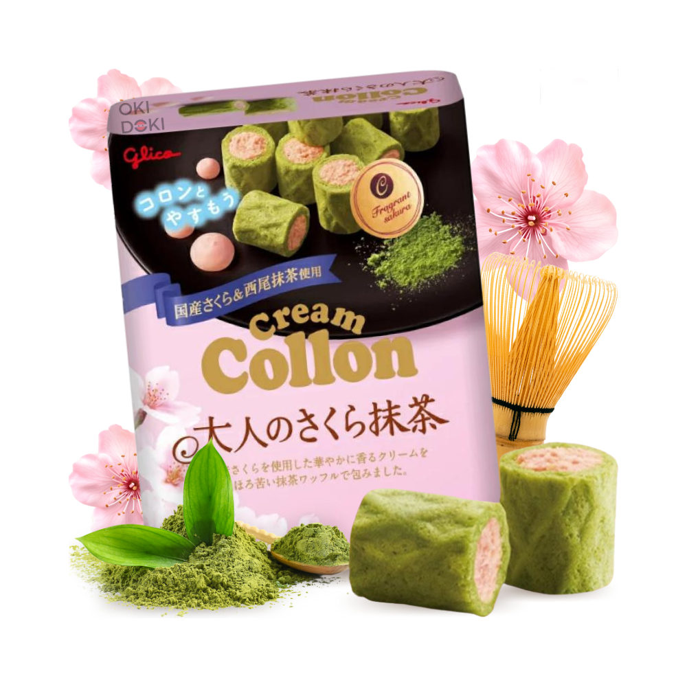 固力果Collon櫻花抹茶卷48g