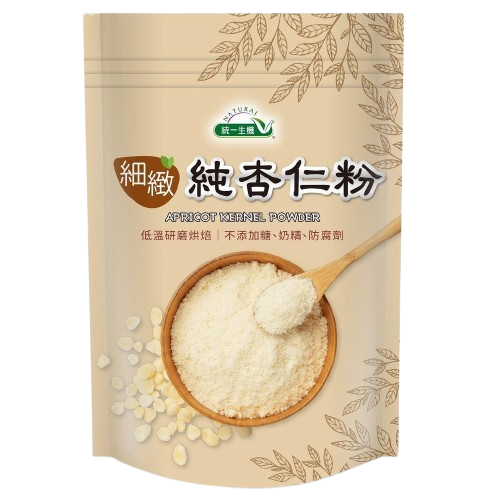統一生機 - 細緻純杏仁粉 200g/袋裝 平行進口 潤肺 止咳 滑腸 無添加蔗糖 即沖飲品 南杏仁 富含維他命E