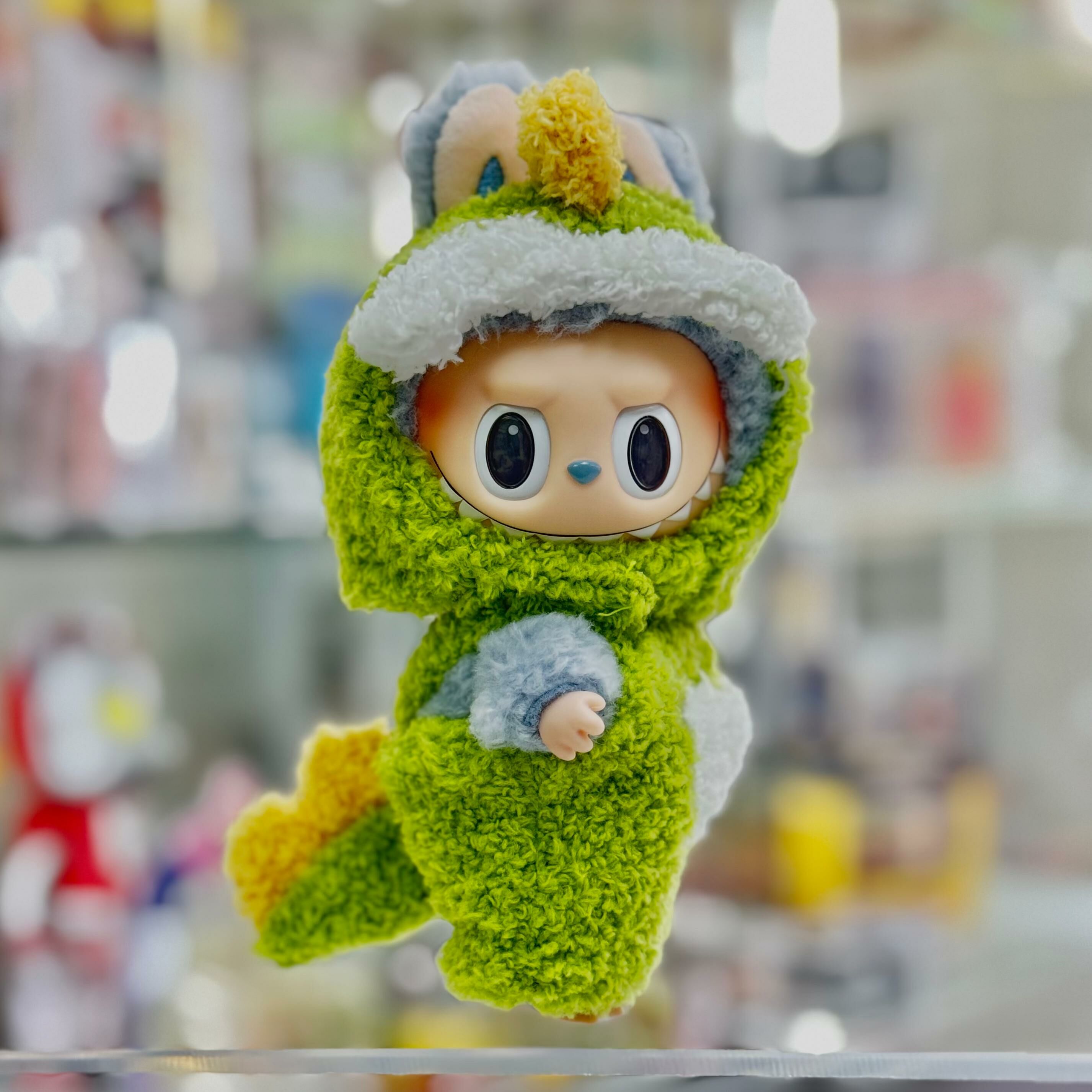 Doll Outfit Animal A4-Dinosaur Green