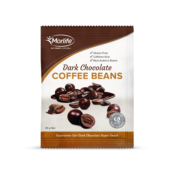 Morlife - 咖啡豆黑朱古力零食 30g 平行進口