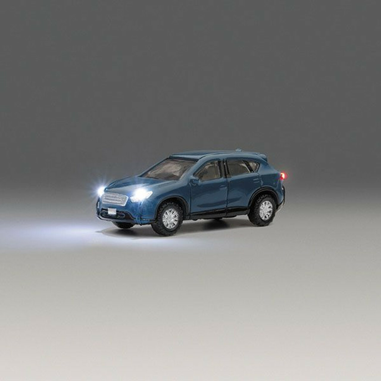 Kato 24-680A N規 SUV汽車 藏青色.有頭尾燈