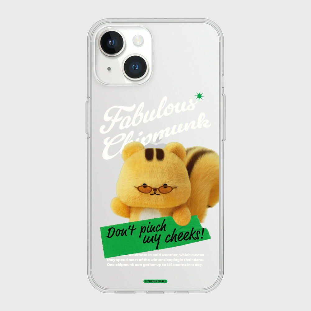 THE NINE MALL - fabulous chipmunk 透明軟殼