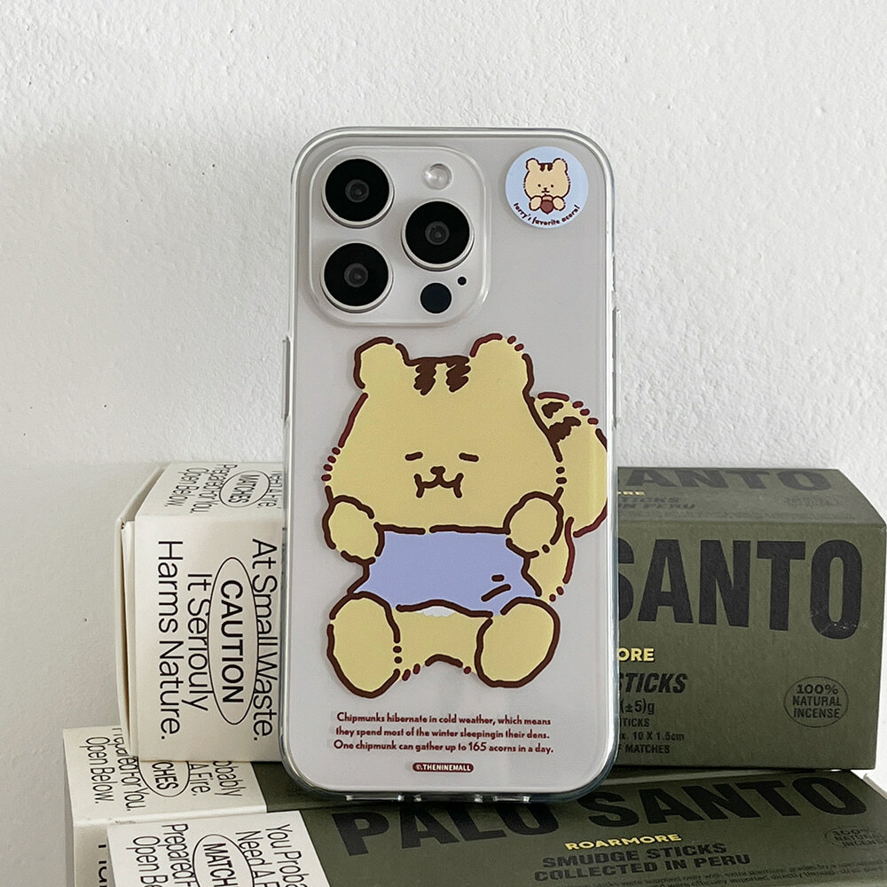 THE NINE MALL - favorite acorn 透明軟殼