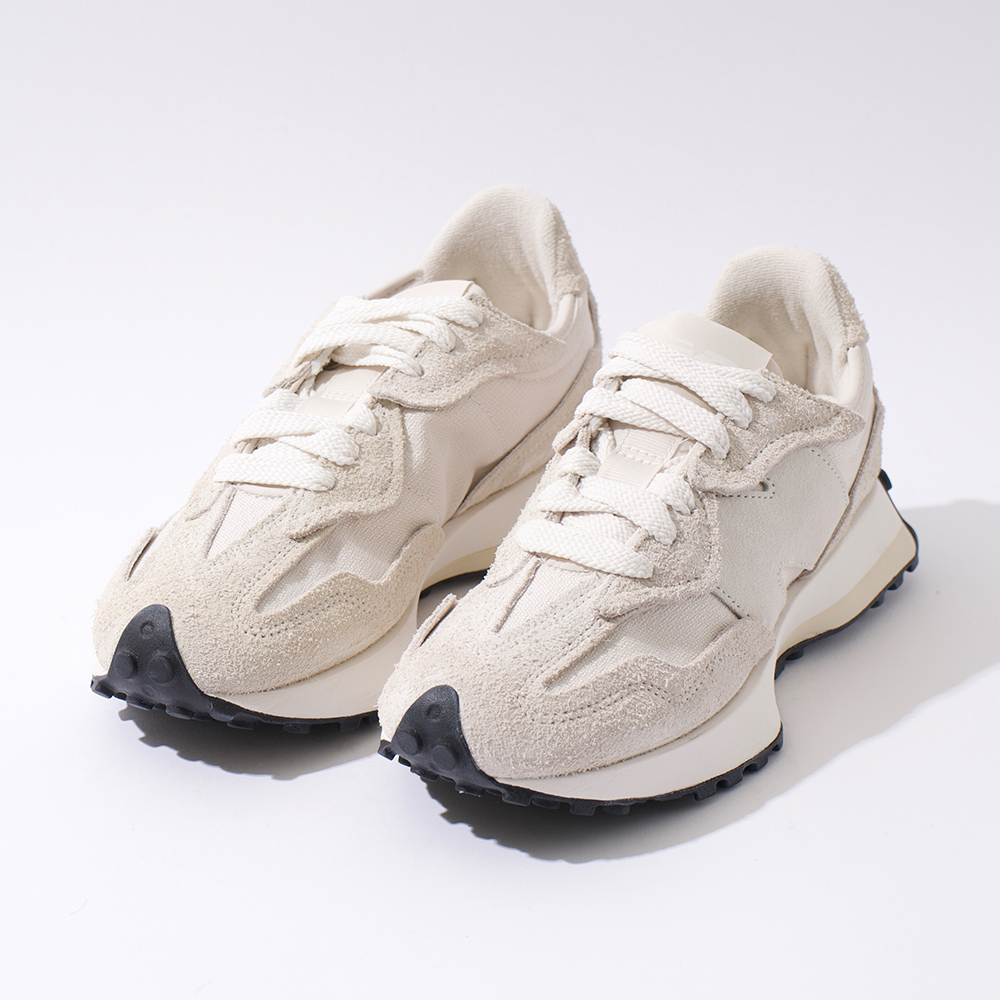 New Balance NB 327 男鞋 女鞋 米白色 D楦 麂皮 拼接 復古 經典 情侶鞋 休閒鞋 U327WTH