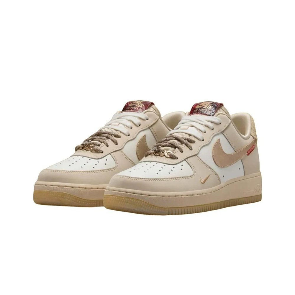 W Nike Air Force 1 Low Year of the Snake 蛇年限定 奶茶色 HV5990-172