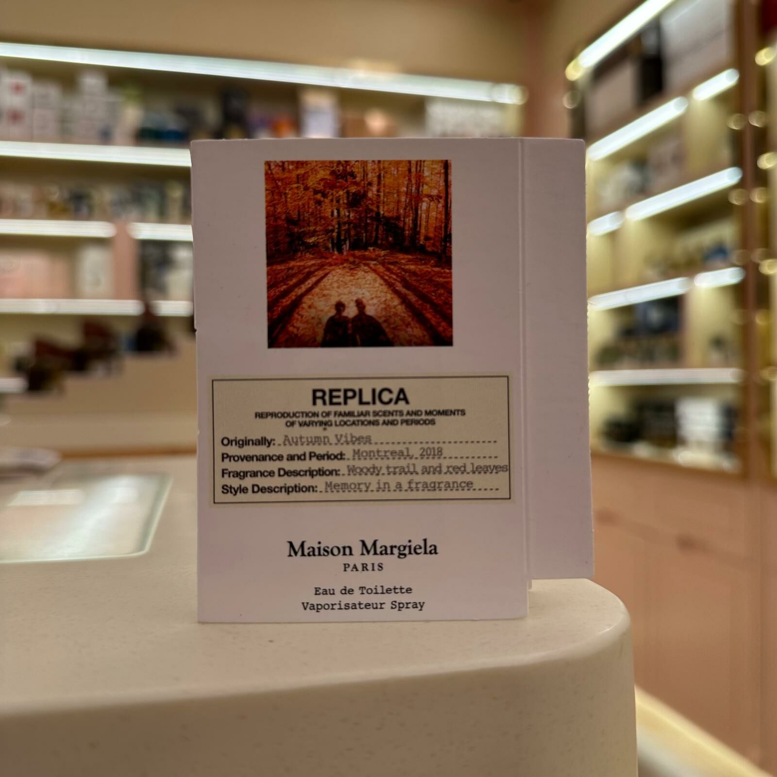 Maison Margiela Replica Autumn Vibes 梅森.瑪吉拉 梧葉秋聲淡香水 1.2ml小瓶
