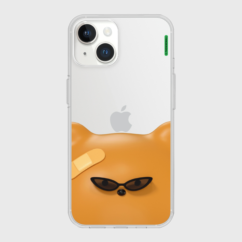 THE NINE MALL - gummy big face 透明軟殼