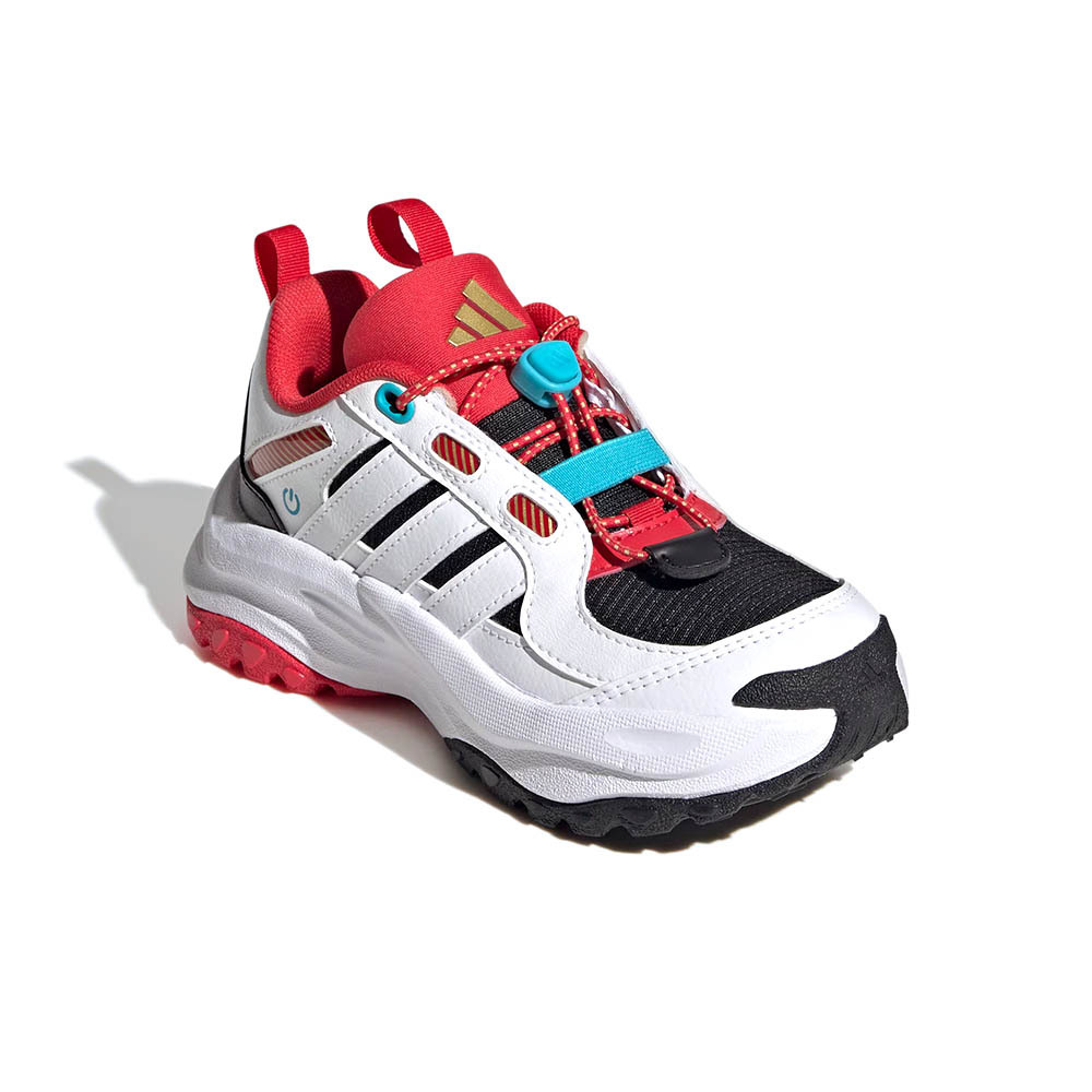 Adidas Maxxwavy C CNY 中童 童鞋 黑白紅色 增高 厚底 舒適 運動 跑鞋 慢跑鞋 JS3085