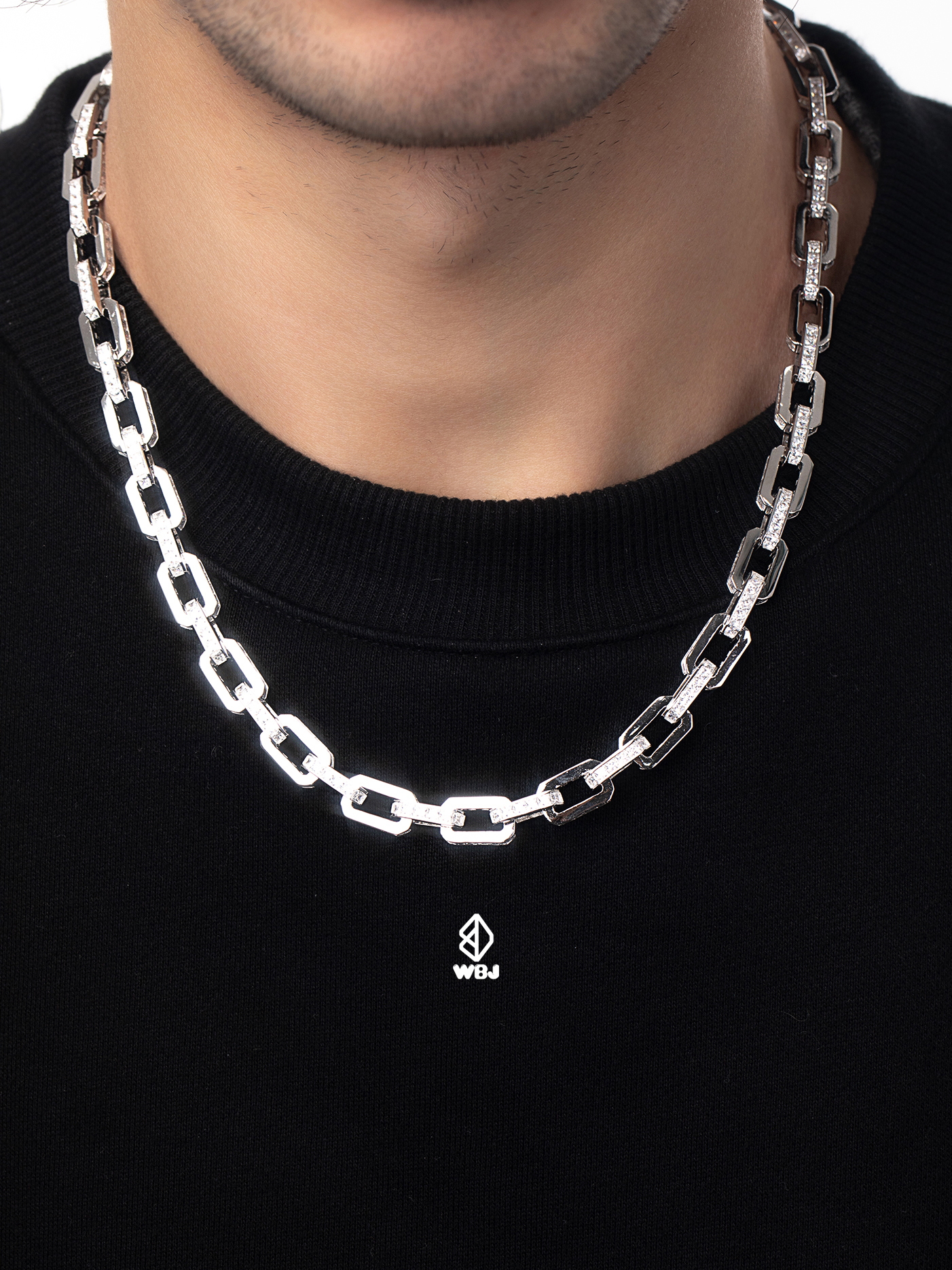 Wbj訂製珠寶 純銀山度士鍊