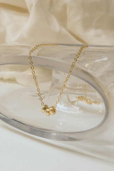 閃耀珠串鎖骨鍊