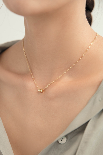 閃耀珠串鎖骨鍊