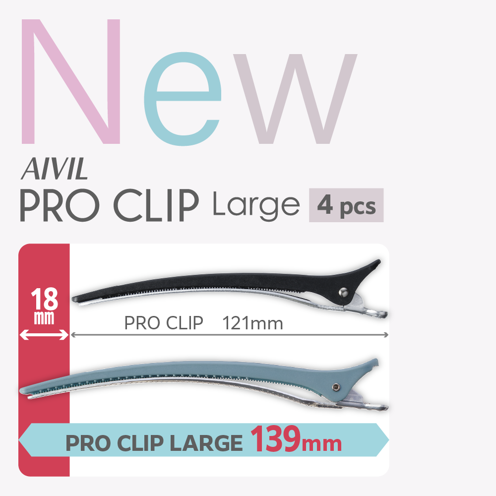 日本 AIVIL 無痕夾4入L(加長版)