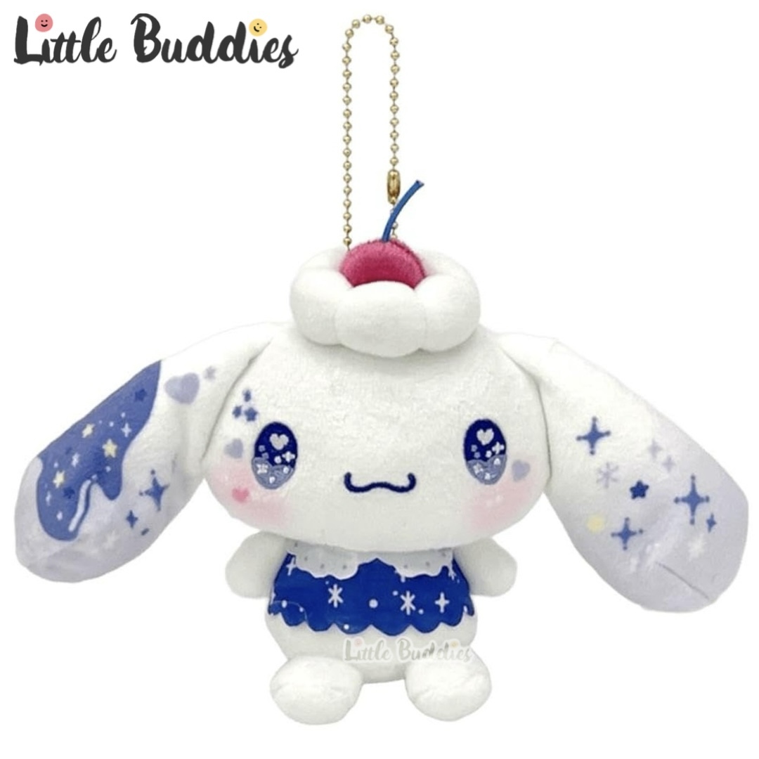 日本 Sanrio x Dolly Mix 藍白閃閃造型 - 公仔匙扣