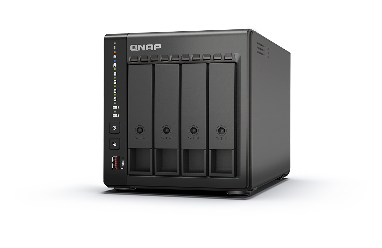 QNAP TS-466C-16G 新旗艦2.5GbE 4-Bay NAS，內建16GB 記憶體