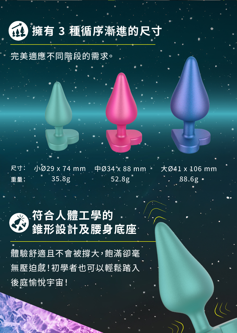 ROMP Luster,ROMP,德國 ROMP,情趣用品,情趣玩具,後庭玩具,後庭肛塞,後庭塞