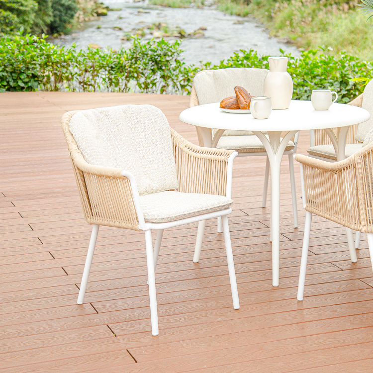 朵拉繩編休閒椅(一組二入)