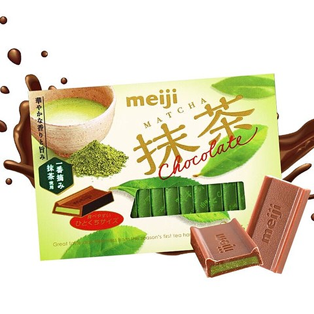 明治至尊抹茶鋼琴朱古力120G