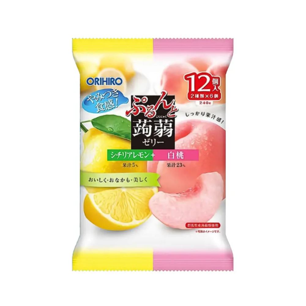ORIHIRO蒟蒻（水蜜桃+檸檬）