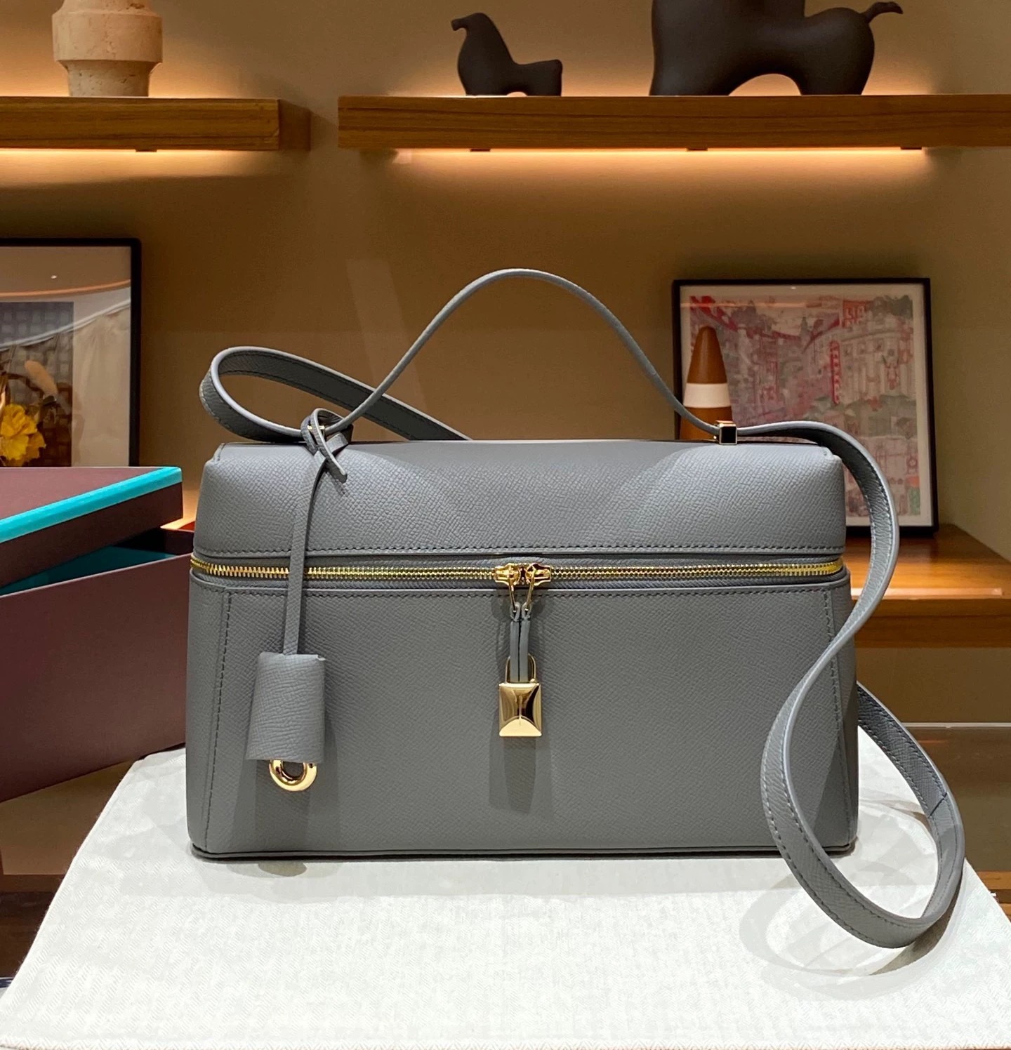 復古飯盒老錢風單肩斜背包