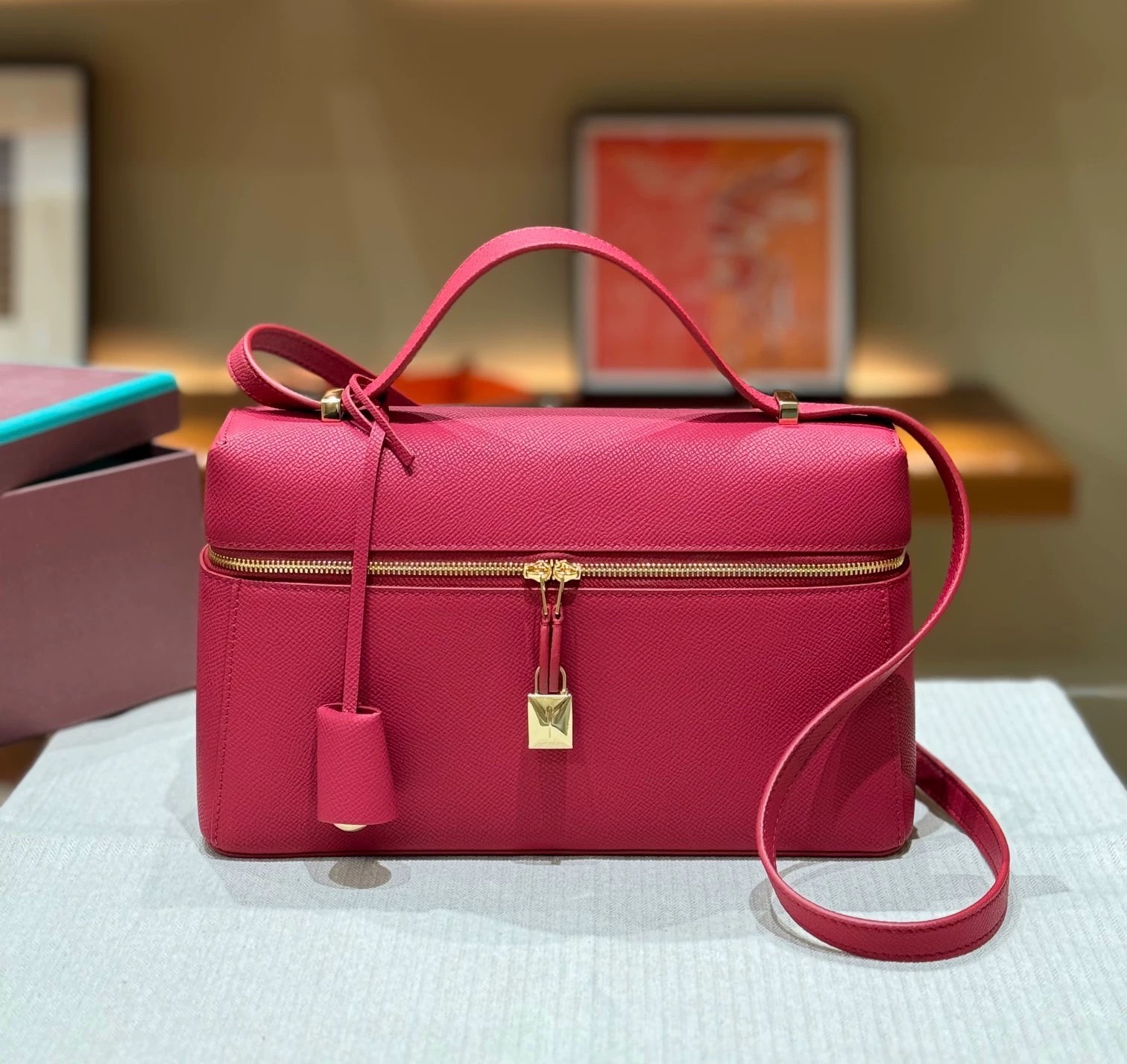 復古飯盒老錢風單肩斜背包