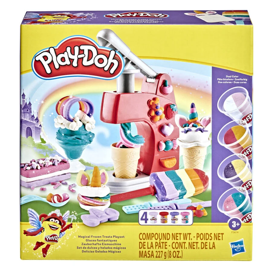 《 Play-Doh 培樂多 》 Play-Doh 培樂多 魔法彩虹冰品遊戲組