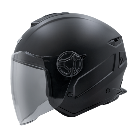 ASTONE MJ-S6 平光黑 素色 內墨片 3/4罩式帽款