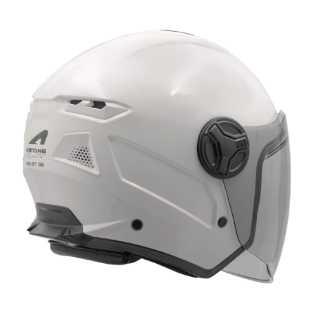 ASTONE MJ-S6 冷灰 素色 內墨片 3/4罩式帽款