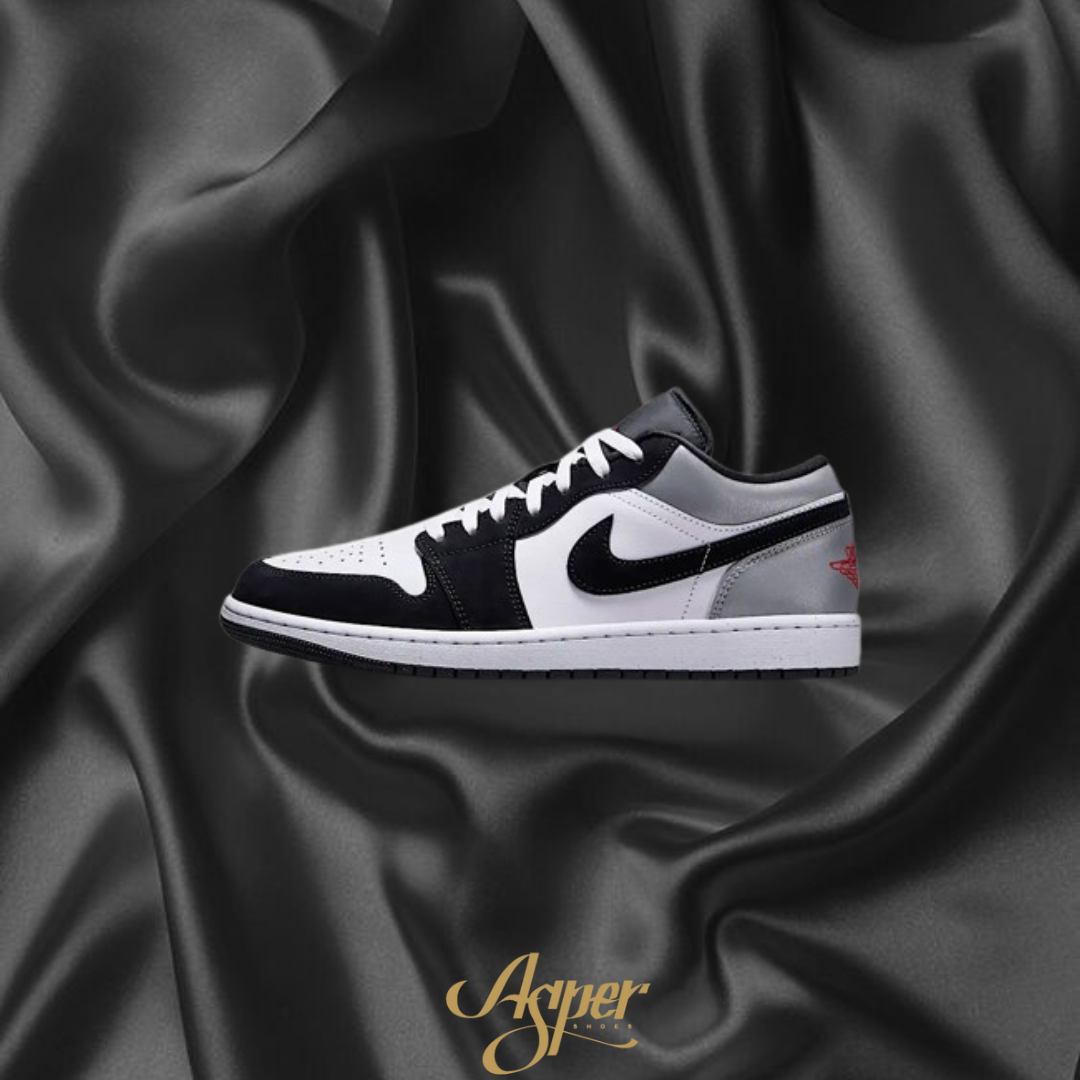Air Jordan 1 Low Black Matte Silver 幻影灰 後跟反光 男鞋 HF3148-106